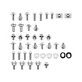 Kit viti FULL PLASTICS FASTENER per KAWASAKI cod. VT4209