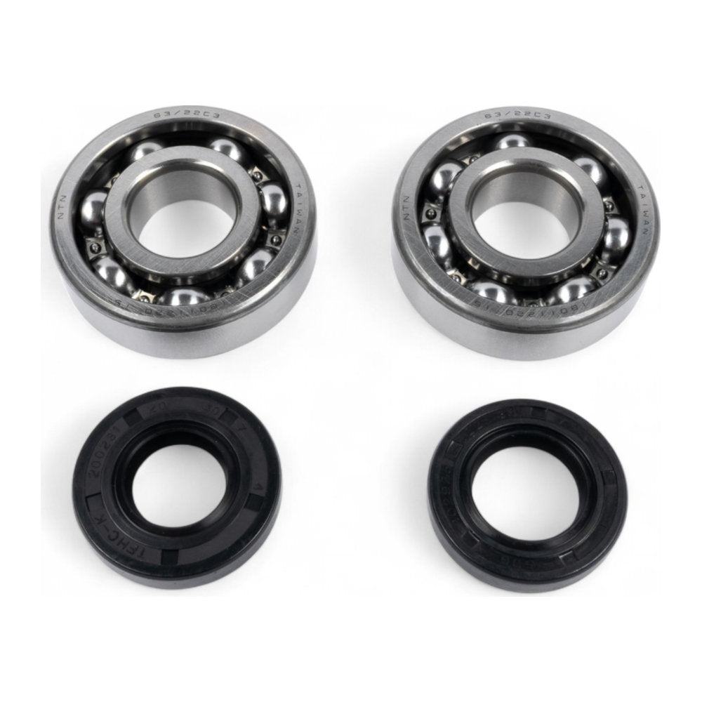 Kit cuscinetti albero motore e paraoli BWX per FANTIC, YAMAHA cod. XCBK90008