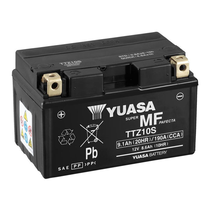 Batteria YUASA TTZ10 -S per BMW, HONDA, HUSQVARNA, KAWASAKI, KTM, KYMCO, MV AGUSTA, YAMAHA cod. YU5910