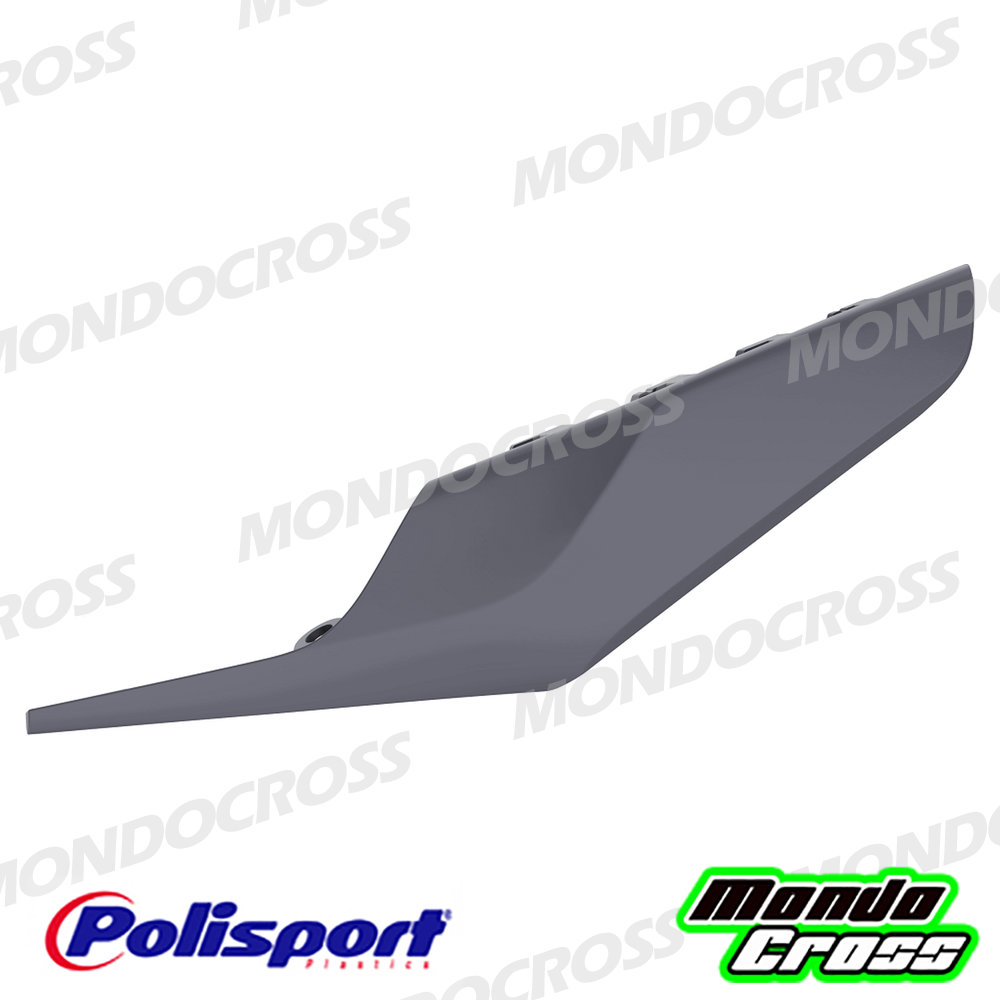 Polisport 8661900001 - Tabella portanumero Replica OEM Realizzata in plastica Lucida Resistente e Durevole Compatibile con Le Moto Honda in Colore Bianco